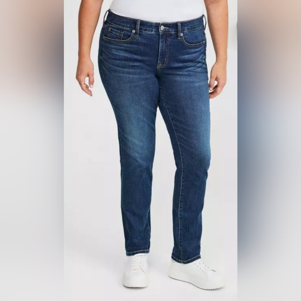 Torrid Boyfriend Dark Denim Jeans, EUC - Picture 6 of 7